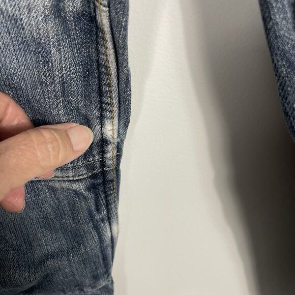 Bilt 0398 Iron Workers Jeans Mens 32x31 Blue Double Knee Padded Motorcycle Work - Picture 9 of 16